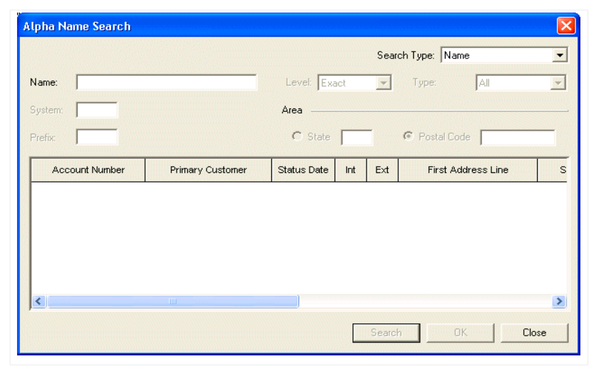 Legacy name search